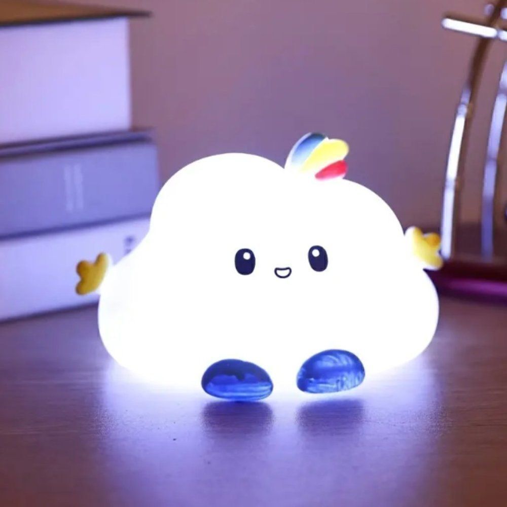 NEW Cute Cloud Night Light! So Adorable Soft White Light